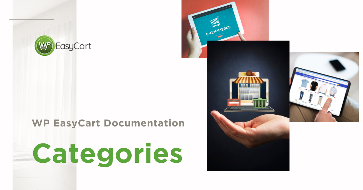 Categories WP EasyCart Online Documentation