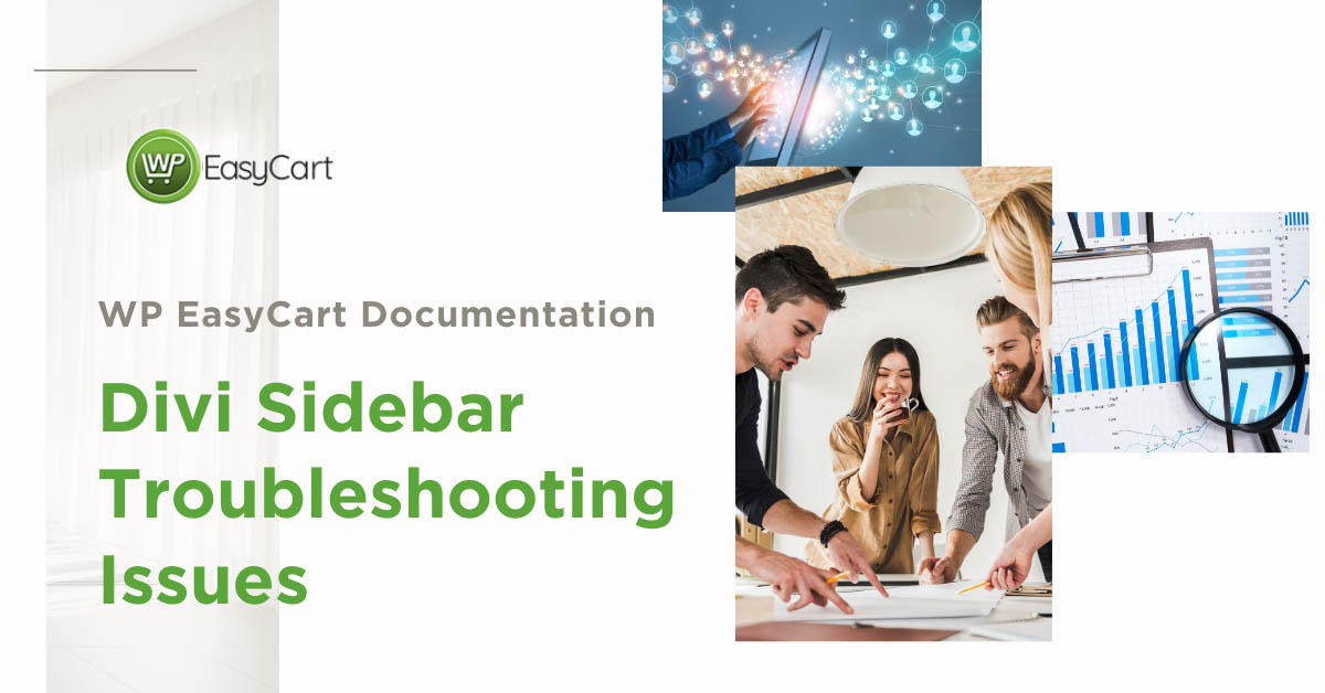 Divi Sidebar Troubleshooting Issues - WP EasyCart Online Documentation