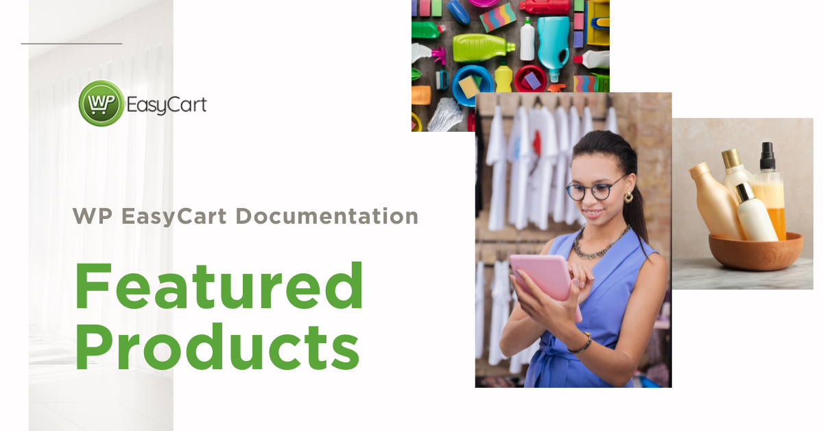 Featured Products WP EasyCart Online Documentation